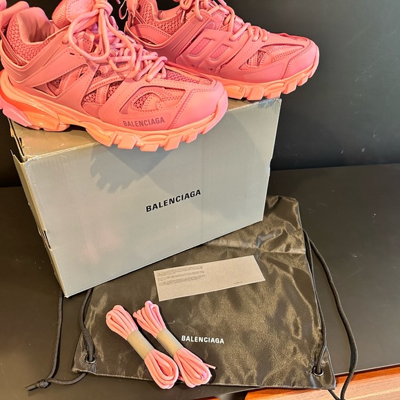Balenciaga Triple S Clear Sole Royal/Jada Pink | Color: Pink | Size: C 40| - Picture 2 of 11